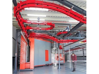 Powder Coating Conveyor System - 5