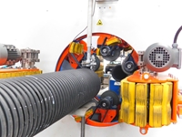 Machine à ouverture de fente et de filtre pour tuyau de drainage Ø500 - 1