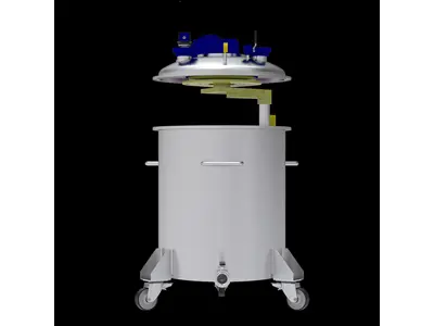 Chemical Mixing Tank with a Capacity of 300 Lt