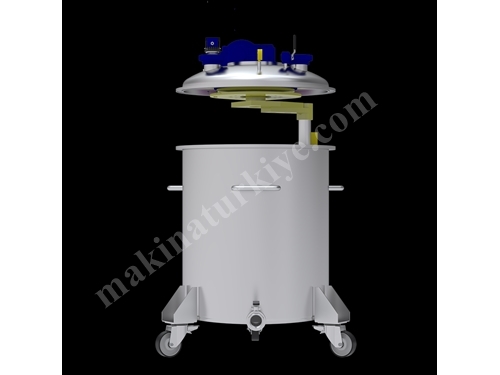 Chemical Mixing Tank with a Capacity of 5000 Liters