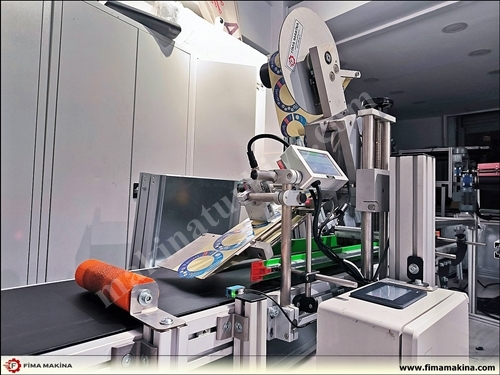Otomatik Şişe Sarma ve Etiketleme Makinası