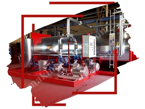 Asphalt Hot Oil Boiler With 500.000 Kcal/H Capacity