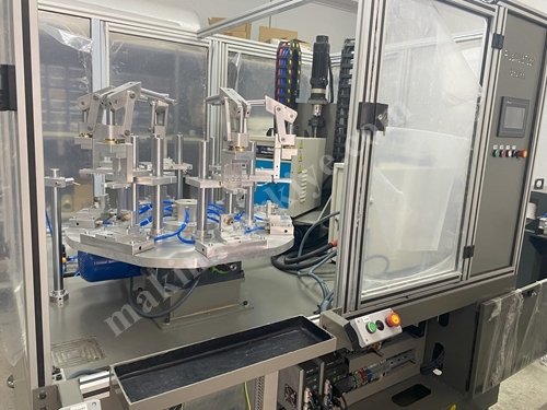 Döner Tablalı CNC İndüksiyon Uç Isıtma Makinası