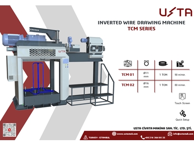 11 mm Tel Çekme Makinası  - 1