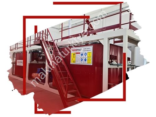 Continuous Type Bitumen Plant Up to 12 Tons/Hour