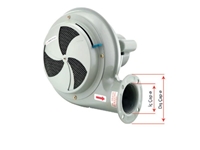 150 Kg High Pressure Motorized Raw Material Dryer Fan - 1