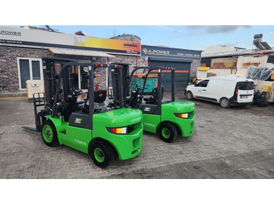 2 Ton (4500-4800 Mm Tripleks) Elektrikli Akülü Forklift - 7