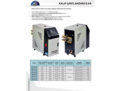 6 kW Sulu Enjeksiyon Kalıp Şartlandırıcı - 1