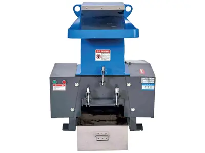 450 Kg / Hour Parted Blade Plastic Crushing Machine