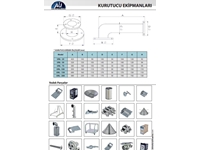 585 mm Raw Material Dryer Machine Elbow - 1