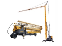 4 Ton Automatic Assembled Mobile Tailless Tower Crane - 1