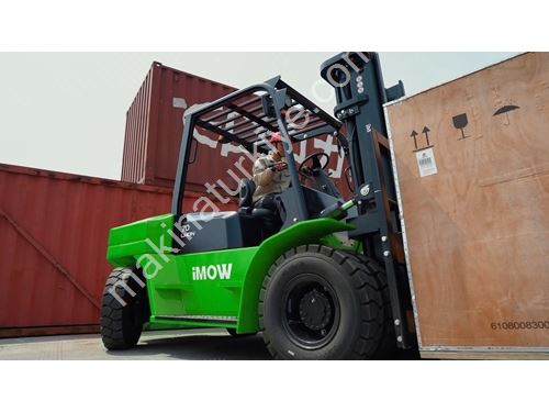 7 Ton 80Volt/820 Ampere Lithium-Ion Battery Forklift