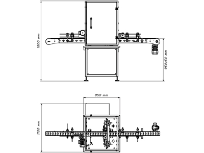 Yarı ve Tam Otomatik Kapak Kapatma Makinesi - 2