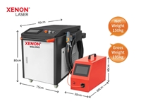 Лазерная сварочная машина Xenon Fiber мощностью 3 кВт - 1