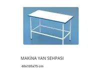 Machine Side Table 40x105x75 cm