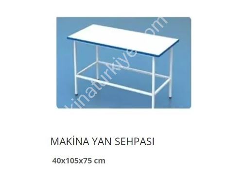 Table d'appoint de machine de 40x105x75 cm
