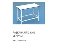 Боковой стол для гладильной доски размером 60x120x90 см
