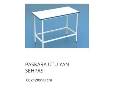 Table à repasser aux dimensions de 60x120x90 cm de Paskara