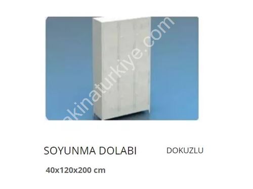 Clothing Wardrobe for Confectionery 40x120x200 cm