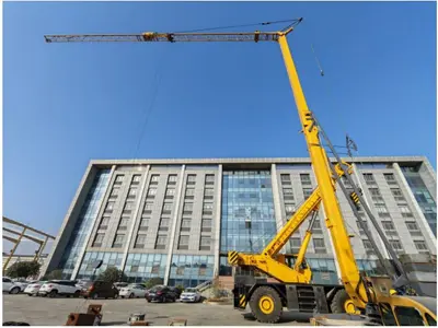 Rental 4 Ton Self-Erecting Mobile Tower Crane