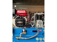 Итальянский портативный компрессор с газ-головкой объемом 300 л с котловиной (№ 4900) - 5