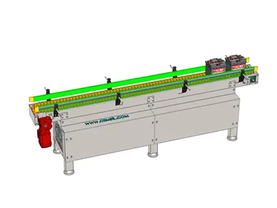 Flat Acetal Belt Transfer Conveyor