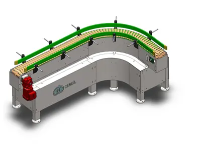 Turning Acetal Belt Conveyor