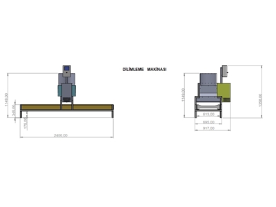 250-500 kg / Stunde Obst Gemüse Schneidemaschine - 4