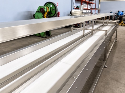 1.5 - 2 Ton / Stunde Obst Gemüse Sortierband - 1