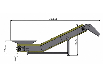 1500 kg/saat Gıda Elevatörü - 2