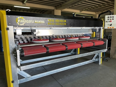 180 m2 / Saat (12 Disk 1 Rulo) Halı Yıkama Makinesi - 3