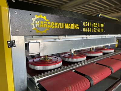 180 m2 / Saat (12 Disk 1 Rulo) Halı Yıkama Makinesi - 7