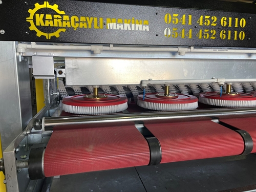 Машина для стирки ковров 180 кв.м/ч (4 диска 1 рулон)