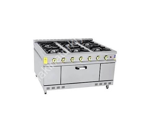 150X100x85 Cm 6-Litre Natural Gas Kitchen Range