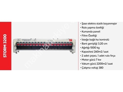 260 m2/Hour Carpet Beating Machine - 1