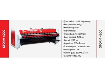 260 m2/Hour (7 Kw) Carpet Beating Machine - 1