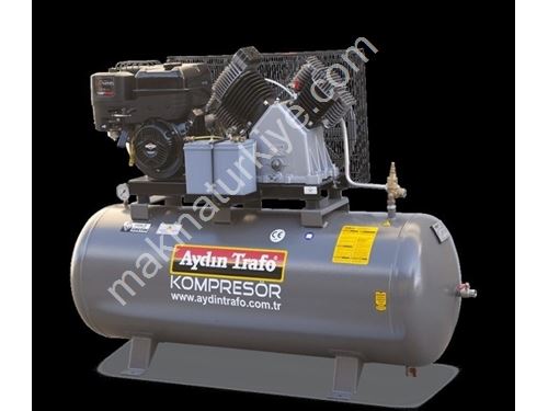 300 Lt (10 Hp) Gasoline Engine Piston Air Compressor