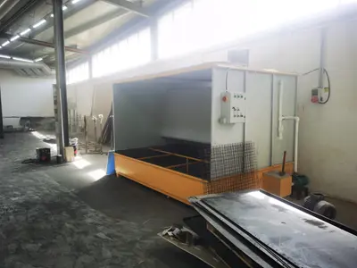 Water Curtain Wet Paint Booth