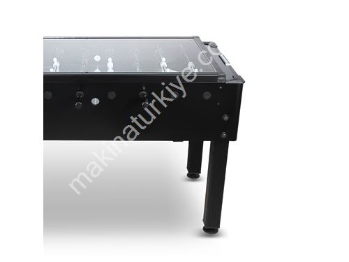 Glass Black Design Foosball Table