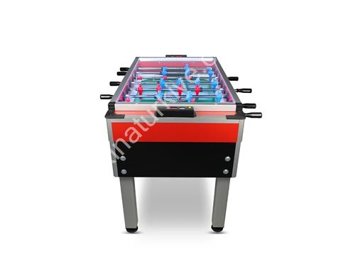 Electronic Commercial Foosball Table with Tokens