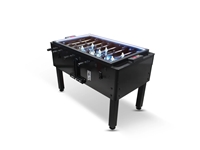 T Iron Black Design Electronic Foosball Table - 1