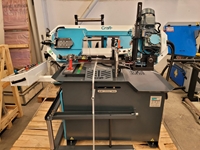 TS275D Miter Cutting Semi-Automatic Band Saw Bench - 0