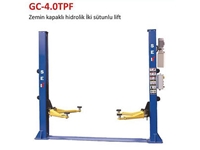 4 Ton Bottom Connected Two Post Electro Hydraulic Car Lifting Platform - 0