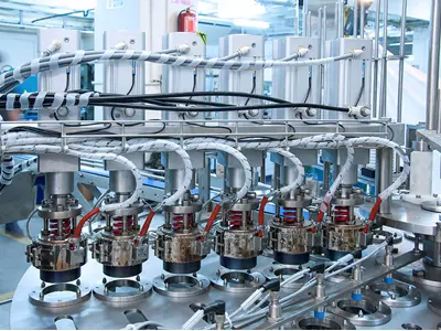 Automatic Liquid Filling Machine with 6 Nozzles
