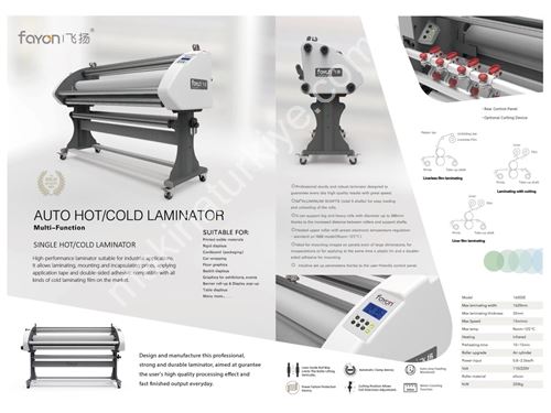 Semi-Automatic Hot Cold Application and Lamination Machine