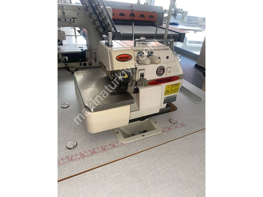 Head Motorized 4 Thread Pocket Hem Overlock Machine