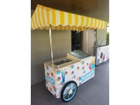 Ice Cream And Cold Beverage Service Carts - 0