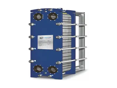 320x1299 mm Plate Heat Exchanger with Insulation
