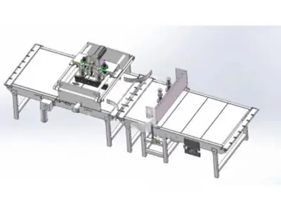 Machine de découpe d'étiquettes textiles par ultrasons Turbo 24 S 80000 mètres