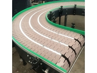 100X400 Cm Wire Mesh Modular Belt Conveyor System - 0